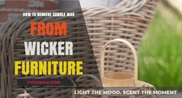 Effective Tips to Remove Candle Wax from Wicker Furniture Easily