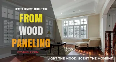 Effective Ways to Remove Candle Wax from Wood Paneling Safely