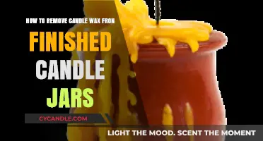 Effortless Ways to Remove Candle Wax from Finished Jars