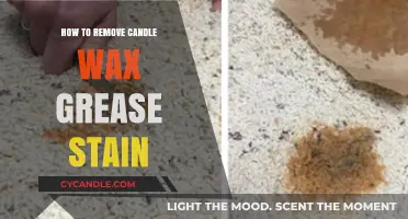 Effective Tips to Remove Candle Wax Grease Stains Easily and Quickly