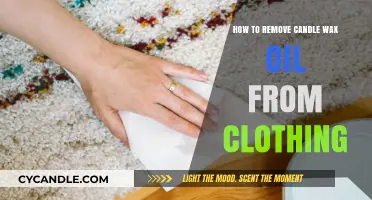 Effective Ways to Remove Candle Wax Oil Stains from Clothing