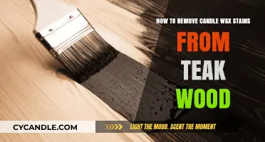 Effective Tips to Remove Candle Wax Stains from Teak Wood Surfaces