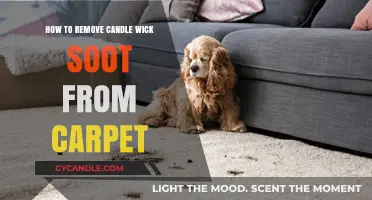 Effective Ways to Clean Candle Wick Soot from Your Carpet