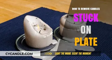 Easy Ways to Remove Stuck Candles From Plates