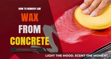 Effective Methods to Remove Car Wax from Concrete Surfaces Easily