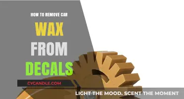 Effective Techniques to Safely Remove Car Wax from Decals