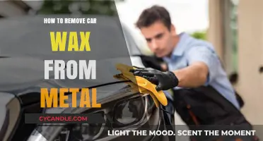 Effective Techniques to Remove Car Wax from Metal Surfaces Easily