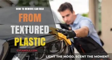 Effective Techniques to Remove Car Wax from Textured Plastic Surfaces