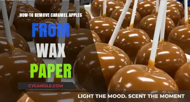 Easy Tips to Remove Caramel Apples from Wax Paper Effortlessly