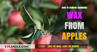 Effective Methods to Remove Carnauba Wax from Apples Safely