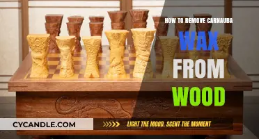 Effective Methods to Remove Carnauba Wax from Wood Surfaces