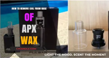 Easy Steps to Remove Coil from APX Wax Base Safely