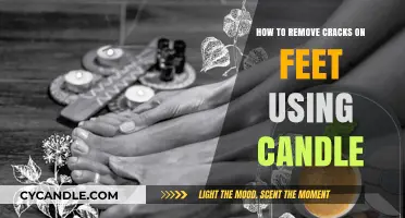 Heal Cracked Heels: Simple Candle Wax Foot Care Remedy