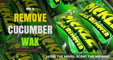Effective Methods to Remove Cucumber Wax Safely and Easily at Home