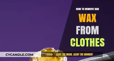 Effective Methods to Remove Dab Wax Stains from Your Clothes