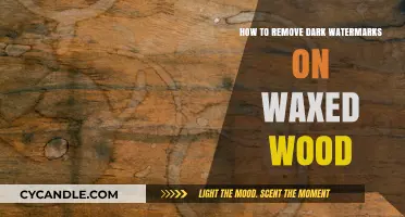 Effective Methods to Remove Dark Watermarks from Waxed Wood Surfaces
