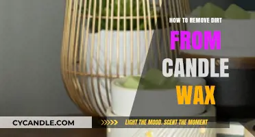 Effective Techniques to Clean Dirt from Candle Wax Easily