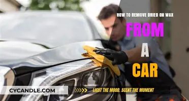 Effective Ways to Remove Dried-On Wax from Your Car's Surface