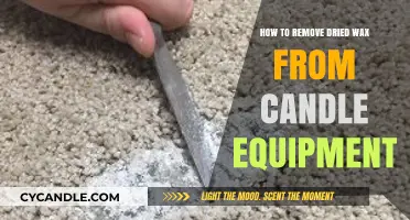 Effective Techniques to Remove Dried Wax from Candle Equipment Easily