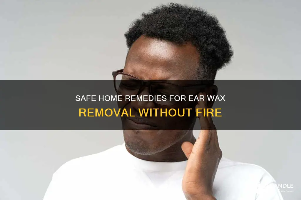 how to remove ear wax at home fire