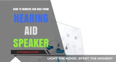 Effective Tips for Cleaning Ear Wax from Hearing Aid Speakers