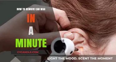 Quick Ear Wax Removal: Safe and Effective One-Minute Method
