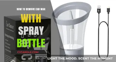 Effective Ear Wax Removal: Using a Spray Bottle Safely at Home