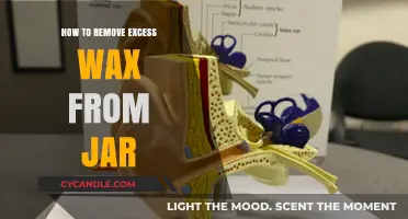 Easy Steps to Safely Remove Excess Wax from Your Jar