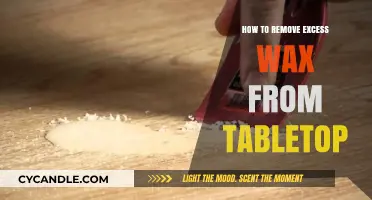 Quick Tips for Removing Excess Wax from Your Tabletop