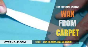 Effective Tips to Remove Eyebrow Wax Stains from Your Carpet