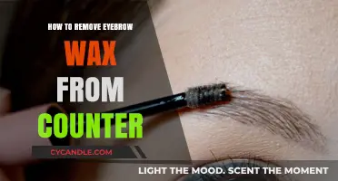 Quick Tips to Easily Remove Eyebrow Wax from Countertops