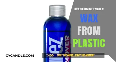 Effective Tips to Safely Remove Eyebrow Wax from Plastic Surfaces