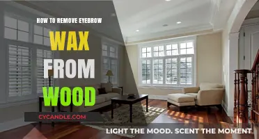 Effective Tips to Remove Eyebrow Wax from Wood Surfaces Easily