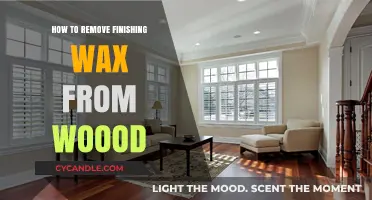 Effective Techniques for Removing Finishing Wax from Wood Surfaces