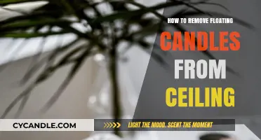 Get Rid of Ceiling Wax: Quick Candle Cleanup