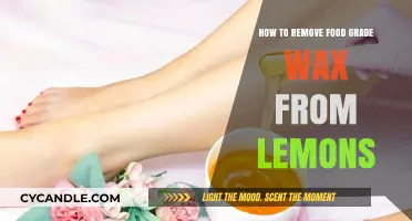 Easy Steps to Remove Food Grade Wax from Lemons at Home