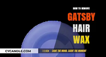 Easy Steps to Remove Gatsby Hair Wax: A Quick Guide