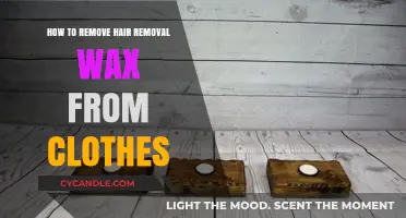 Quick Fixes: Removing Hair Removal Wax Stains from Clothes Easily