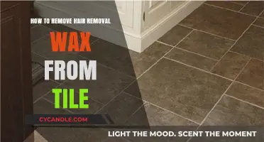Easy Steps to Clean Hair Removal Wax Off Tile Surfaces