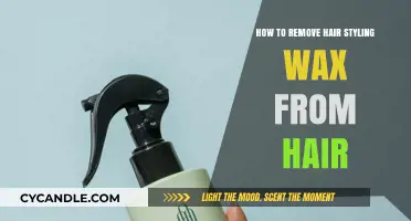 Effective Tips to Remove Hair Styling Wax from Your Hair Easily