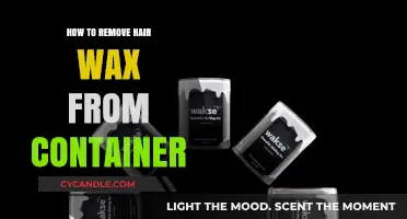 Effortless Hair Wax Removal: Tips to Clean Your Container Easily
