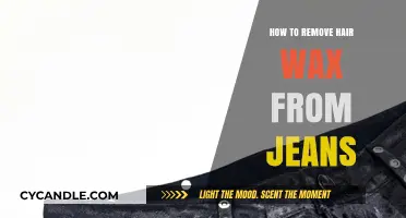 Quick Tips to Remove Hair Wax Stains from Your Jeans