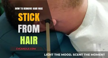 Effective Tips to Safely Remove Hair Wax Sticks from Your Hair