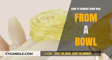 Effective Techniques to Safely Remove Hard Wax from Any Bowl