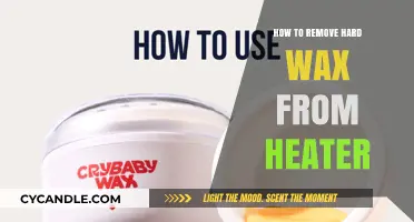 Effective Methods to Safely Remove Hard Wax from Your Heater