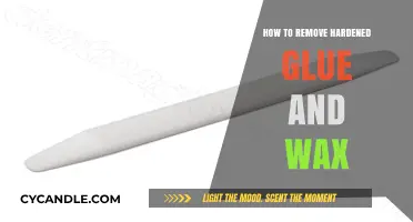 Effective Techniques to Remove Hardened Glue and Wax Easily