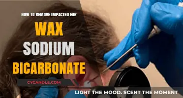 Effective Ear Wax Removal: Sodium Bicarbonate Solution Guide