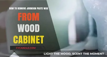 Effective Steps to Remove Johnson Paste Wax from Wood Cabinets