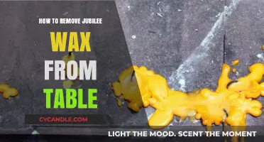 Effective Tips to Remove Jubilee Wax from Your Table Easily