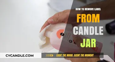 Easy Candle Jar Label Removal Tricks